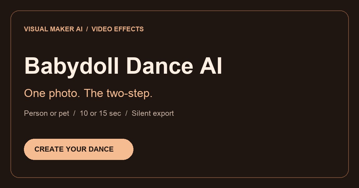 Babydoll Dance AI scene preview
